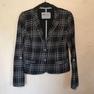 Arizona Jean Company Flannel Crop Jacket Large